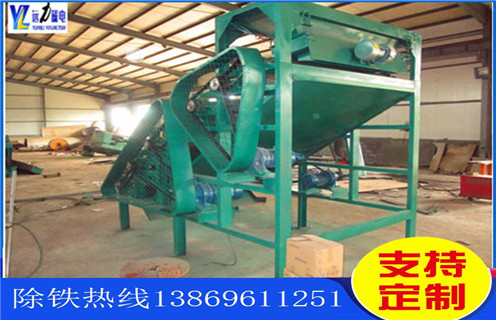 干式輥式磁選機(jī)，甘肅干式輥式磁選機(jī)_超強(qiáng)磁皮帶結(jié)構(gòu)_甘肅干式輥式磁選機(jī)生產(chǎn)廠家 